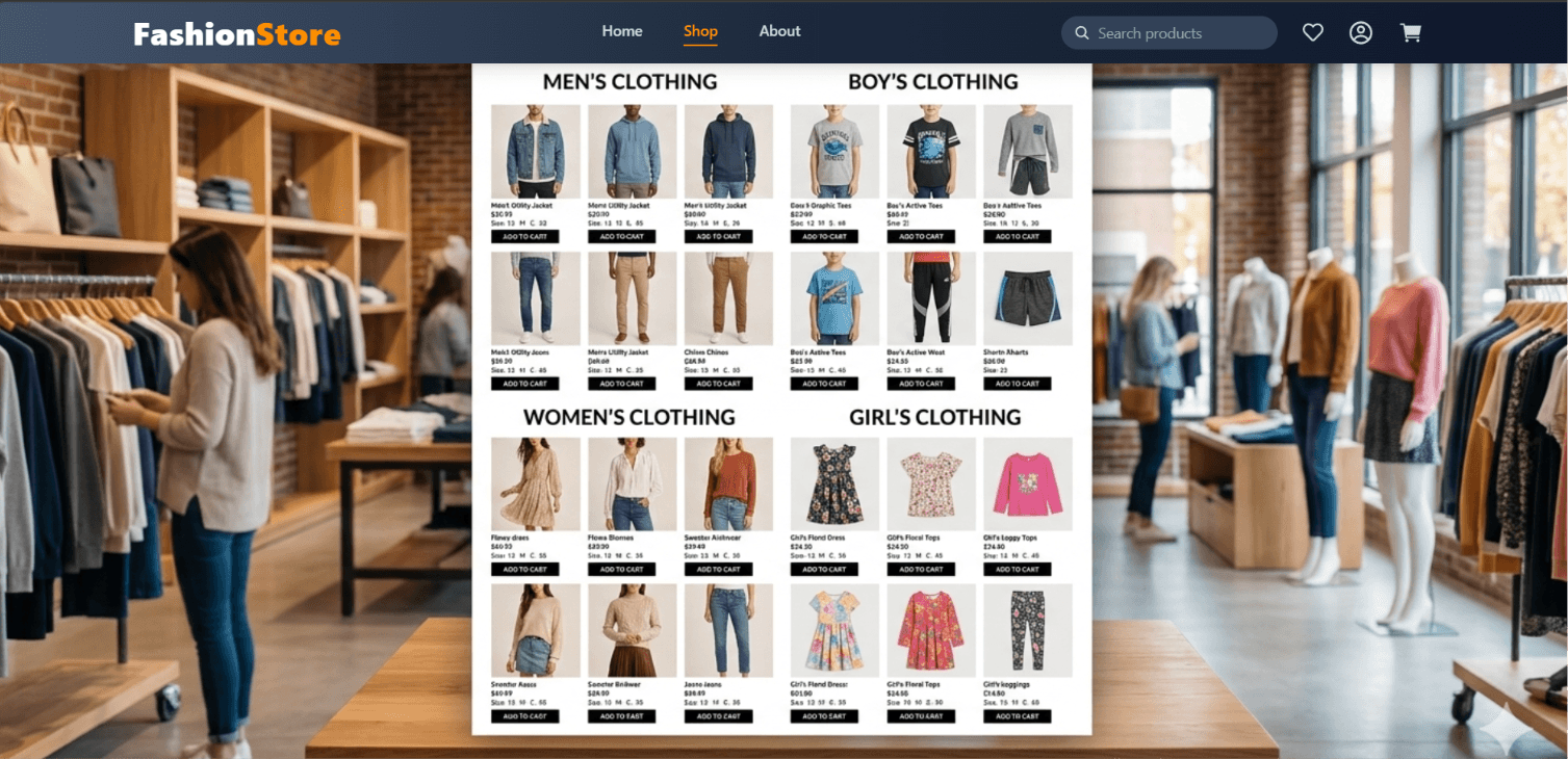 E-Commerce Website